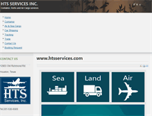 Tablet Screenshot of htsservices.com
